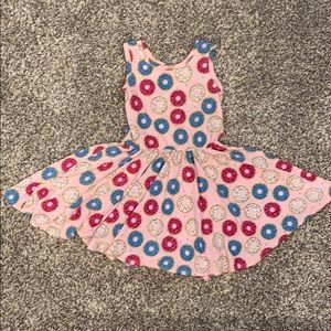 *SOLD*Dot dot smile tank dress 2T